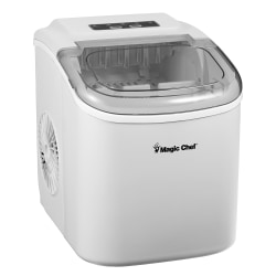 Magic Chef® Portable Countertop Ice Maker, 27-lbs. per Day , White, MCIM27W