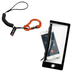 Ergodyne Squids 3195 Cell Phone Tool Tethering Kit, Black