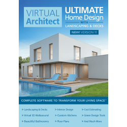Nova Development Virtual Architect Ultimate Home Design with Landscaping and Decks (Windows)