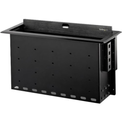 StarTech.com Dual-Module Conference Table Connectivity Box - Customizable - Add two connectivity modules of your choice old separately