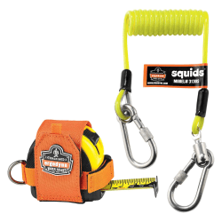 Ergodyne Squids® 3190 Tape Measure Tethering Kit, 2 Lb, Black
