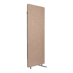 Luxor RECLAIM Acoustic Privacy Expansion Panel, 66"H x 24"W, Desert Sand