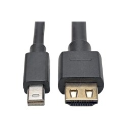 Tripp Lite Mini DisplayPort 1.2a To HDMI 2.0 Active Adapter Cable, 3'