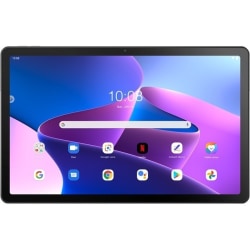 Lenovo Tab M10 Plus (3rd Gen) TB125FU Tablet - 10.6" 2K - Octa-core (Cortex A55 Dual-core (2 Core) 2 GHz + Cortex A55 Hexa-core (6 Core) 1.80 GHz) - 4 GB RAM - 64 GB Storage - Android 12 - Storm Gray - MediaTek Helio G80 SoC