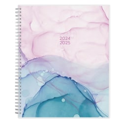 2024-2025 Blue Sky Weekly/Monthly Planning Calendar, 8-1/2" x 11", July To June, Sonic Frosted, 146915