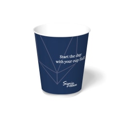 GRAPHIC PACKAGING SDRW-8 SIGNIA 8oz WRAP CUP Total Qty 600