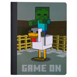 Minecraft Licensed Wide Ruled Composition Notebook, 9.5" x 7.25", 100 Sheets, Quantity 1