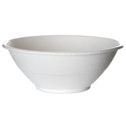 Eco-Products Sugarcane Bowls, 40 Oz, White, Pack Of 400 Bowls
