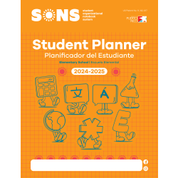 2024-2025 SONS System Planners, 8" x 10", Agenda 1, Multicolor