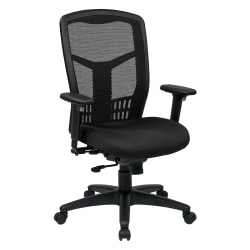 Office Star™ ProGrid Mesh High-Back Managers Chair, Coal