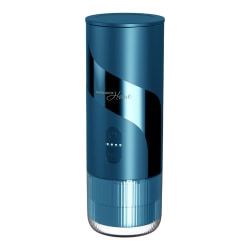 Magnavox® Home 2-in-1 Portable Espresso & Ground Coffee Maker, USB Rechargeable, Azure, MHC1201-AZURE