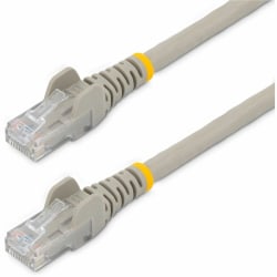StarTech.com 3 ft. CAT6 Ethernet Cable - 10 Pack - ETL Verified - Gray CAT6 Patch Cord - Snagless RJ45 Connectors - N6PATCH3GR10PK