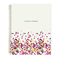 2025-2026 Blue Sky Weekly/Monthly Student Planning Calendar, 8-1/2" x 11", Star Confetti, July 2025 To June 2026, 136609