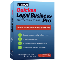 Quicken® Legal Business Pro 2019, Disc
