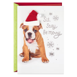 Hallmark Christmas Card (Happy from Head to Tail, Dog)