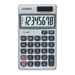 Casio® SL-300SV Handheld Display Calculator