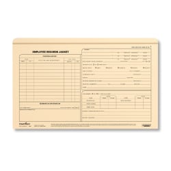 ComplyRight™ Employee Record Folders, Legal, 15" x 9 1/2", Pack Of 25
