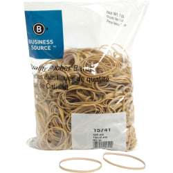 Business Source Quality Rubber Bands - Size: #32 - 3" Length x 0.1" Width - Sustainable - 700 / Pack - Rubber - Crepe