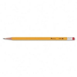 Universal Economy Woodcase Pencil - Pencil Grade: #2 - Lead Color: Black - Barrel Color: Yellow - 12 / Dozen