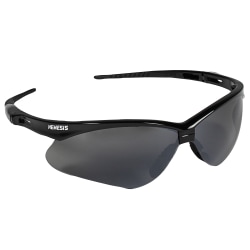 Kleenguard V30 Nemesis Safety Glasses Black Frame Smoke Lens