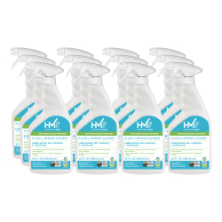 Highmark® ECO Glass And Mirror Cleaner, 32 Oz, Case Of 12 Bottles
