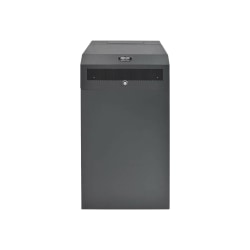 Tripp Lite 12U Wallmount Low Profile Vertical Rack Enclosure Server Cabinet - Rack cabinet - wall mountable - black - 12U - 19"