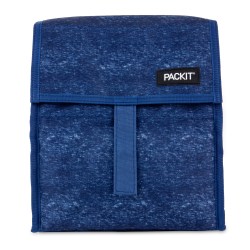 PackIt® Freezable Hampton Lunch Bag, 8-1/2"H x 10-1/2"W x 7-3/4"D, Blue