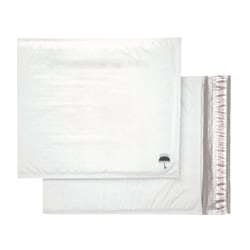 Office Depot Brand Polyethylene Bubble Mailer, 8 1/2" x 11", White
