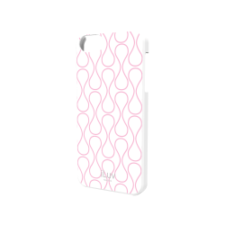 iLuv® Diamond Cut Hardshell Case For Apple® iPhone® 5, White Festival