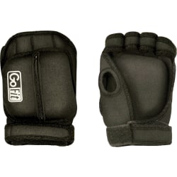 GoFit Weighted Aerobic Gloves - Hand Protection - Medium Size - Black