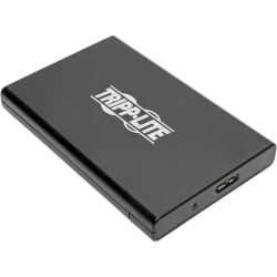 Tripp Lite USB 3.0 SuperSpeed External 2.5 in. SATA Hard Drive Enclosure - Storage enclosure - 2.5" - SATA 6Gb/s - USB 3.0 - black
