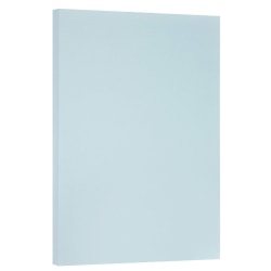 JAM Paper® Vellum Bristol Card Stock, Blue, Ledger (11" x 17"), 110 lb, Pack Of 250