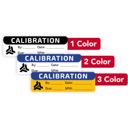 1, 2 Or 3 Color Custom Printed Labels And Stickers, Rectangle, 1" x 3-1/4", Box Of 250