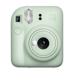 Fujifilm Instax Mini 12 Instant Film Camera With Lens, Mint Green