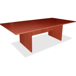Lorell® Essentials Laminate Rectangle Conference Table, 29-1/2"H x 72"W x 36"D, Cherry
