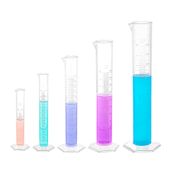 Supertek Measuring Cylinders, Set Of 5