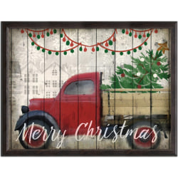 Timeless Frames® Holiday Framed Artwork, 16-3/4" x 13-3/4", Christmas Delivery