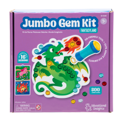 Educational Insights Jumbo Gem Popper Kit, Multicolor