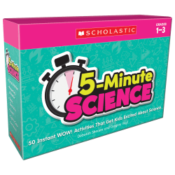 Scholastic Teaching Solutions 5-Minute Science, Grades 1-3