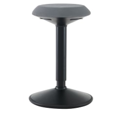 Kore Design™ Office Adjustable Wobble Stool, Gray, KDOW5312BB