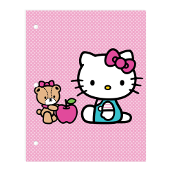 Hello Kitty 2-Pocket Paper Folder, 11.75" x 9.5"