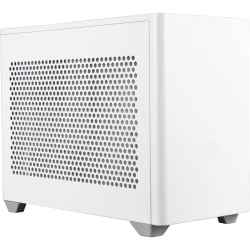 Line Cooler Master MasterBox MCB-NR200-WNNN-S00 Computer Case - White - Mesh, Plastic, Steel - 4 x Bay - 2 x 3.62" , 4.72" x Fan(s) Installed - 0 - Mini ITX, Mini DTX Motherboard Supported - 7 x Fan(s) Supported