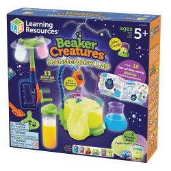 Learning Resources Beaker Creatures Monster Glow Lab