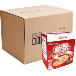 Heartland Creamers, 0.37 Oz, Original, Box Of 24 Creamers, Case Of 6 Boxes