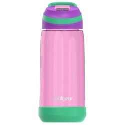 Cool Gear Glide Chugger Water Bottle, 18 Oz, Purple