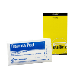 First Aid Only Trauma Pad, 5" x 9"