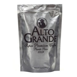 Alto Grande Ground Coffee, Medium-Dark Roast, Catedr&aacute;tico, 6 Oz Per Bag