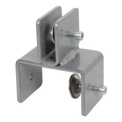 Boss Office Products Plexiglas Panel Cubical Clamps, 5-5/8" x 2-1/4", Set Of 2 Clamps