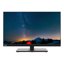 Lenovo ThinkVision P27u-20 27" Class 4K UHD LCD Monitor - 16:9 - Raven Black - 27" Viewable - In-plane Switching (IPS) Technology - 62CBRAR6US