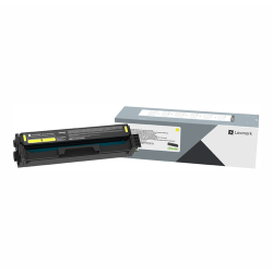 Lexmark Original High Yield Laser Toner Cartridge - Yellow Pack - 4500 Pages